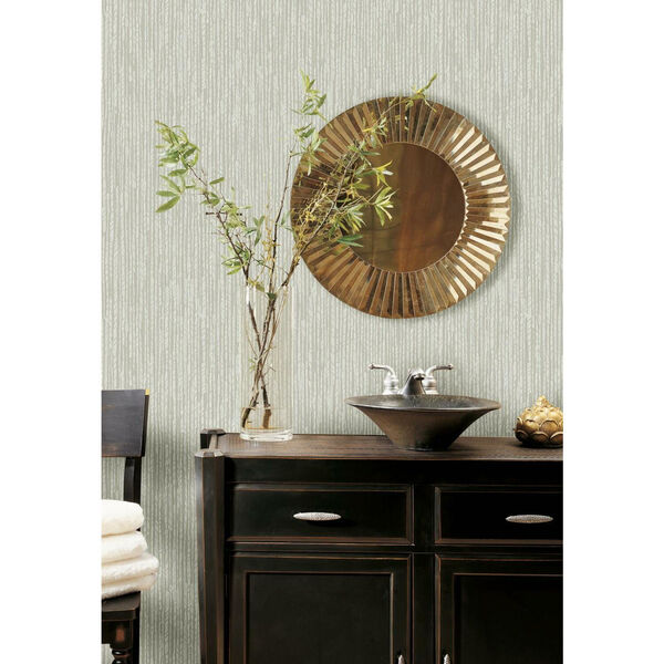Ronald Redding Beige Feather Fletch Non Pasted Wallpaper, image 1