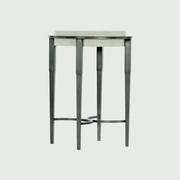 Barclay Antique Pewter Accent Table, image 3