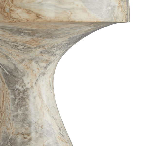 Serafina Sahara Faux Marble Accent Table, image 3