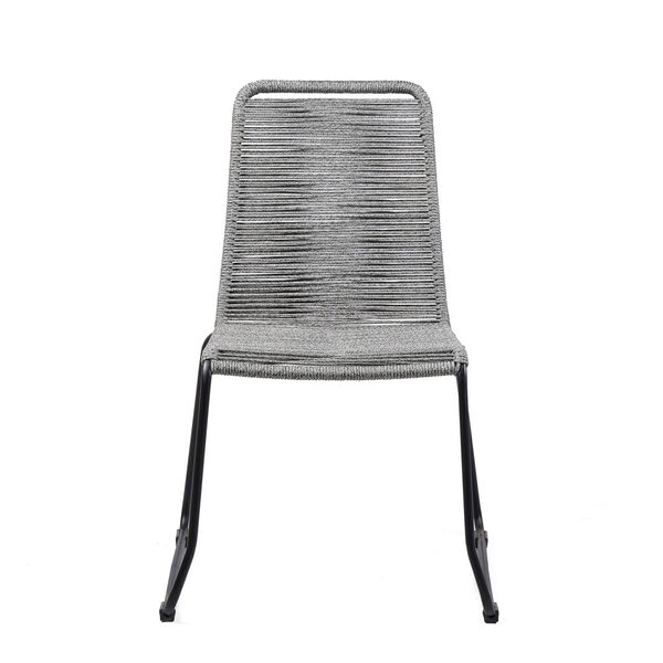 Shasta Gray Rope Outdoor Dining Chair, Set of Two, image 3