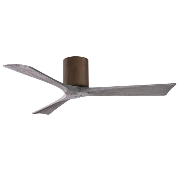 Irene-3H Walnut and Barnwood 52-Inch Outdoor Ceiling Fan, image 1