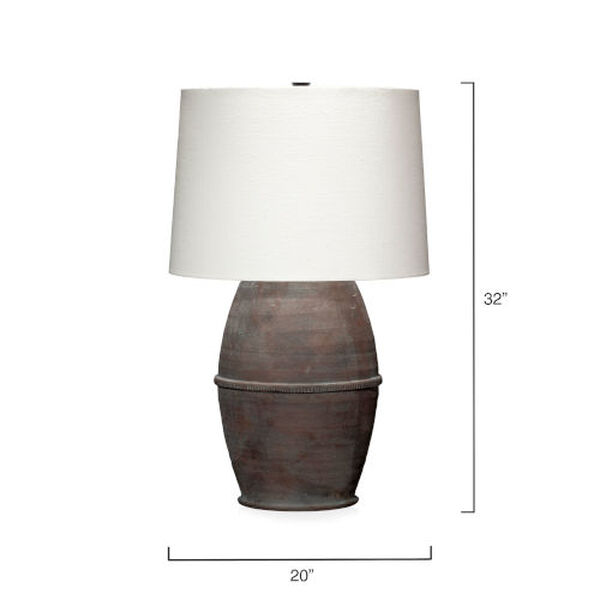 Antiquity Dark Grey One-Light Table Lamp, image 4