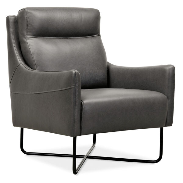 Efron Gray Club Chair, image 1