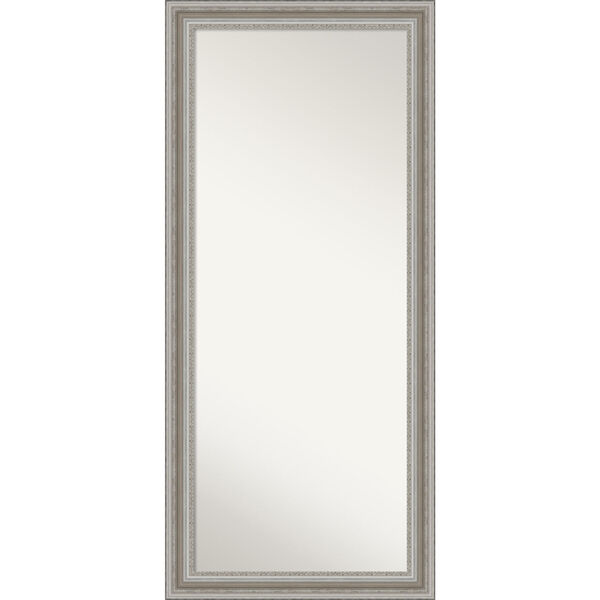 Parlor Silver 30W X 66H-Inch Full Length Floor Leaner Mirror, image 1