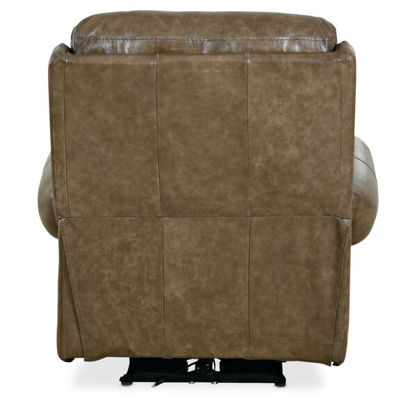 MS Brown 39-Inch Brooks Power Recliner, image 2