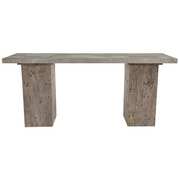 Vada Antique Gray Console Table, image 1