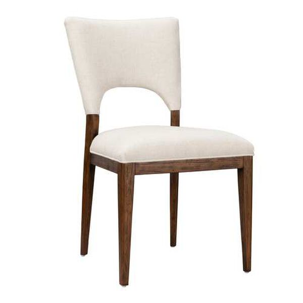 Amber Beige and Brown Dining Chair, image 2