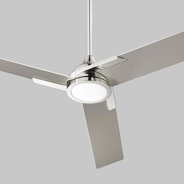 Coda Polished Chrome 56-Inch Ceiling Fan, image 1