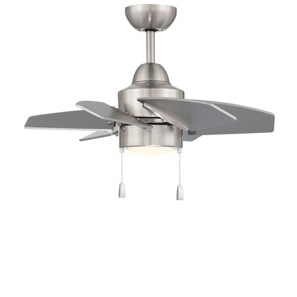 Propel II Brushed Polished Nickel 24-Inch LED Ceiling Fan, image 1