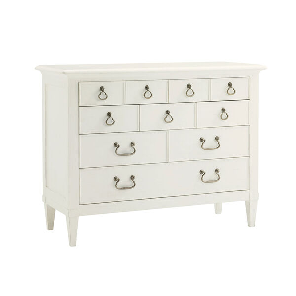 Ivory Key White Elbow Beach Dresser, image 1