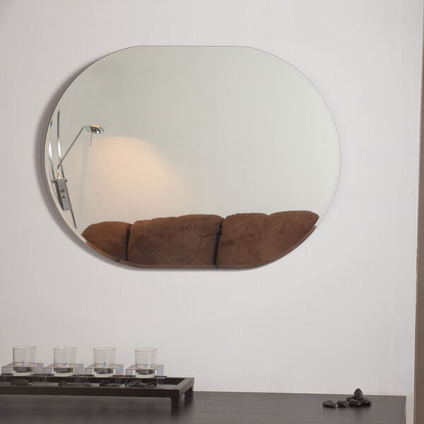 Khloe 22 in. x 28 in. Oval Bevelled Mini Wall Mirror , image 4