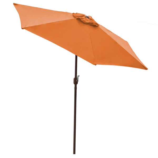 Espresso 9-Feet Patio Umbrella With Crank, image 1