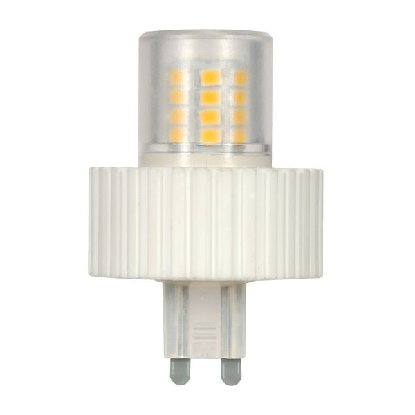 SATCO Clear LED T4 Repl. 5 Watt Minature LED Bulb with 3000K 360 Lumens 80 CRI and 360 Degrees Beam, image 1