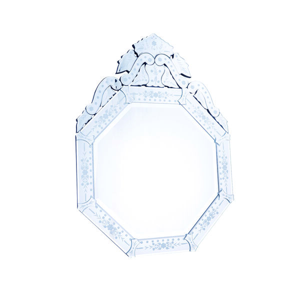 Venetian Glass 30-Inch Mirror, image 1