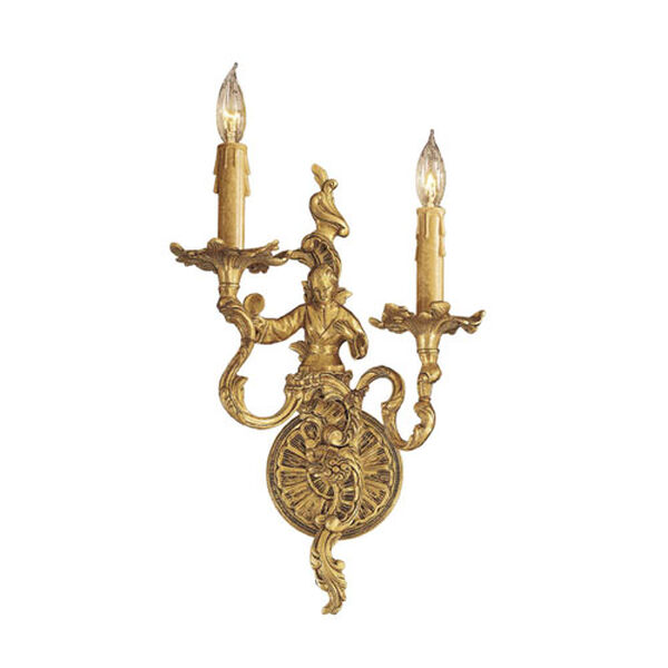 Metropolitan Right French Gold Wall Sconce , image 1