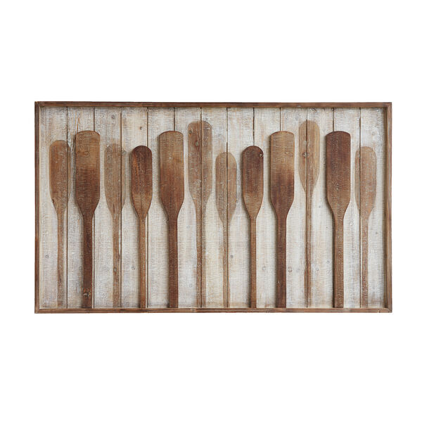 Wood Raised Paddles Wall Décor, image 1