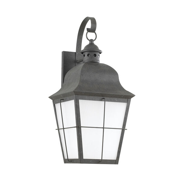 Chatham Oxidized Bronze 9-Inch One-Light Outdoor Wall Lantern, image 1