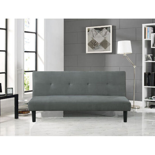 Ellison Grey Convertible Sofa, image 1