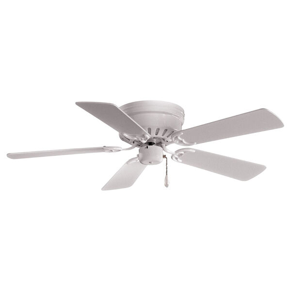 42-Inch Mesa White Ceiling Fan, image 1