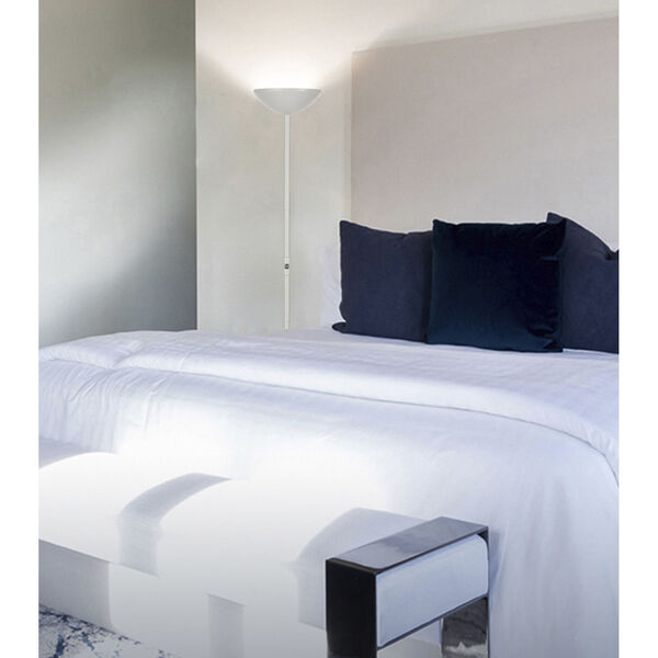 SkyLite White Integrated LED Floor Lamp, image 5