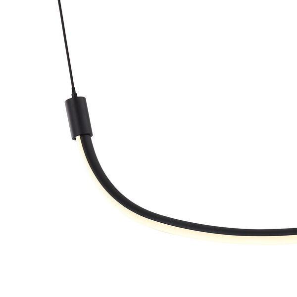 Talis Black 37-Inch LED Pendant, image 3
