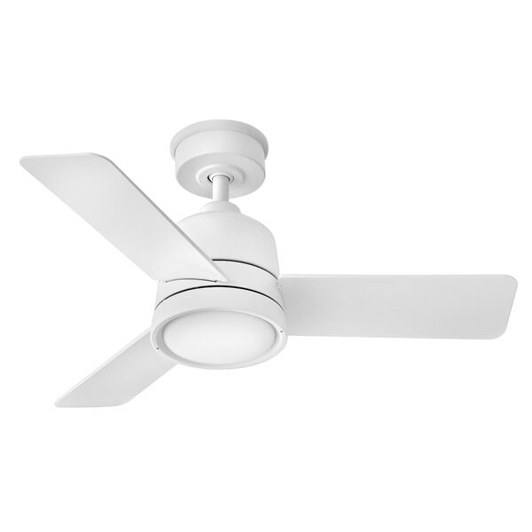 Chet Matte White 36-Inch LED Ceiling Fan, image 3