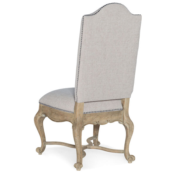 Castella Brown Uph Side Chair, image 2