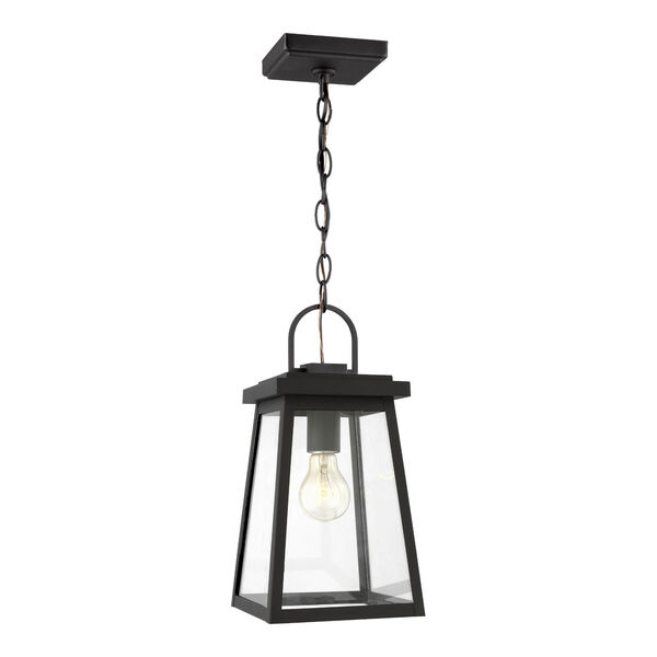 Founders Black One-Light Outdoor Pendant, image 1