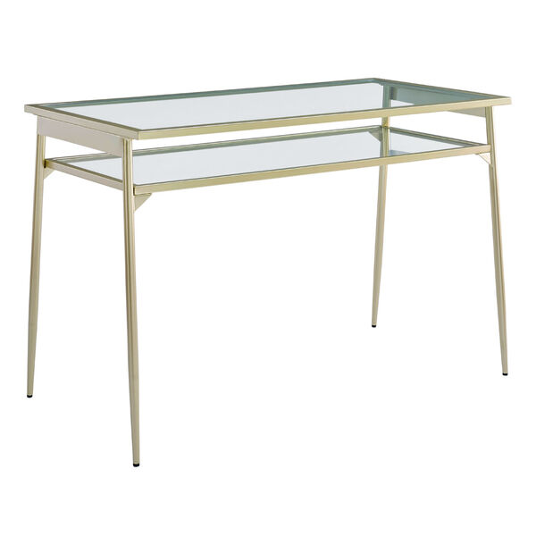 Rayna Gold Two Tier Desk, image 3