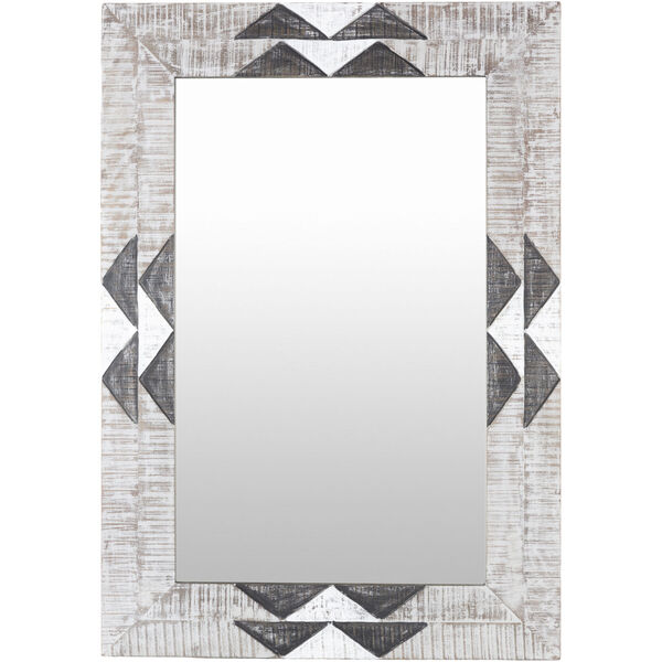Amrapali White Wall Mirror, image 1