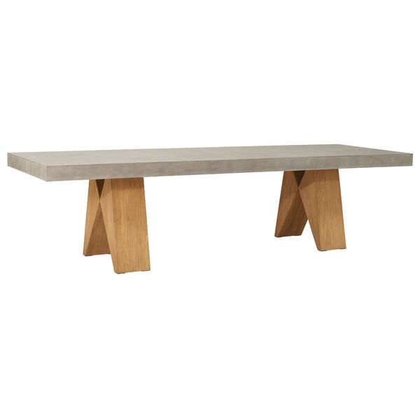 Perpetual Clip Dining Table in Slate Gray, image 1