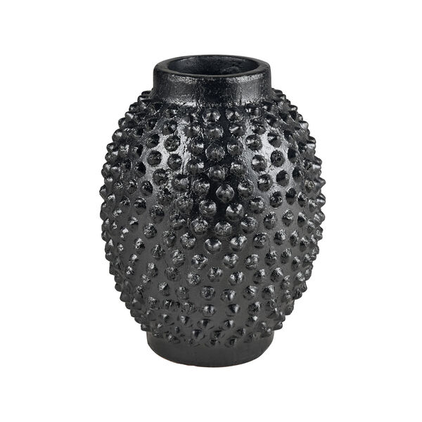 Dorus Black 13-Inch Vase, image 1