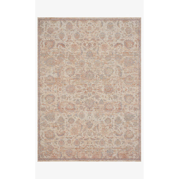 Faye Beige and Multicolor Rectangle: 9 Ft. 6 In. x 13 Ft. 1 In. Rug, image 1