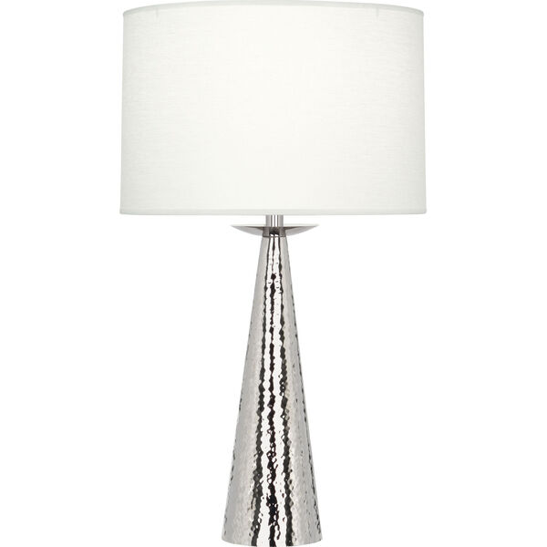Dal Polished Nickel 30-Inch One-Light Table Lamp, image 1