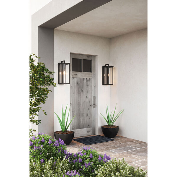 Hunt Oiled Bronze Eight-Inch One-Light Outdoor Wall Lantern, image 2