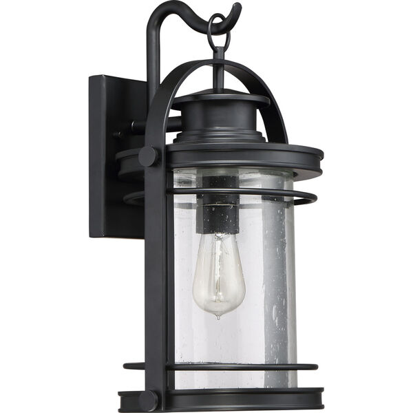Booker Mystic Black 11-Inch One-Light Outdoor Wall Lantern, image 2