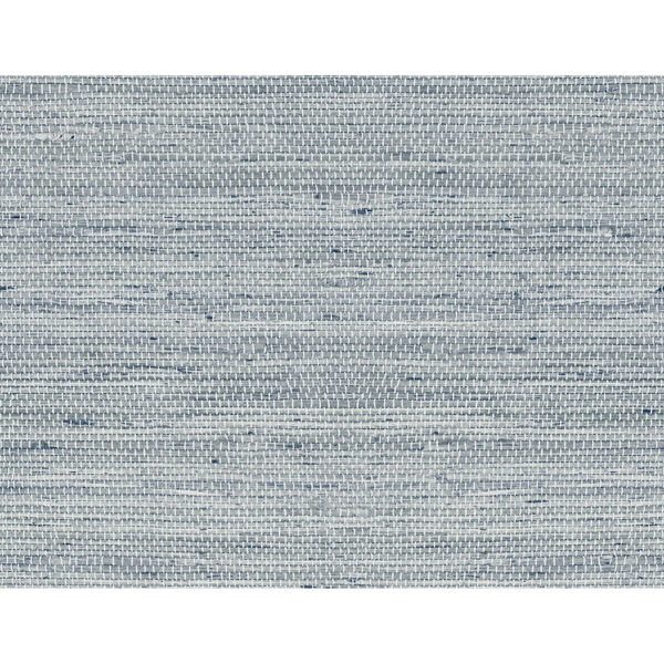 Lillian August Luxe Haven Light Blue Luxe Weave Peel and Stick Wallpaper, image 2