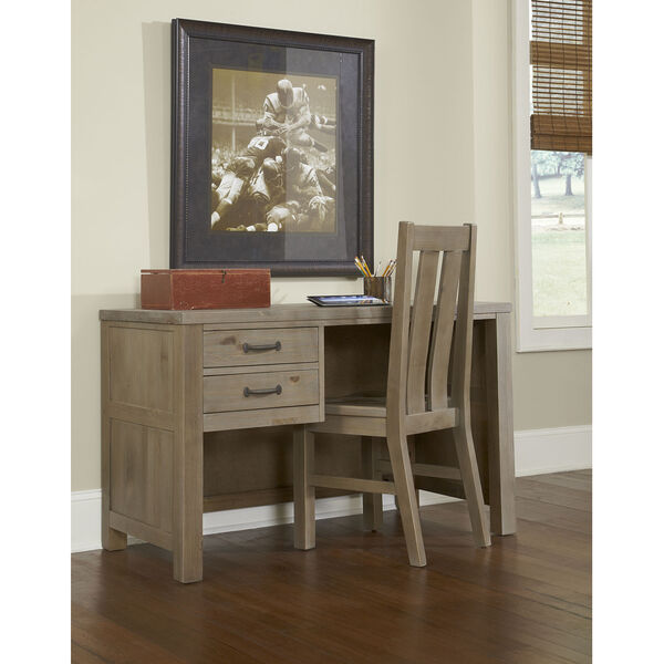 Highlands Driftwood Desk With Chair, image 1