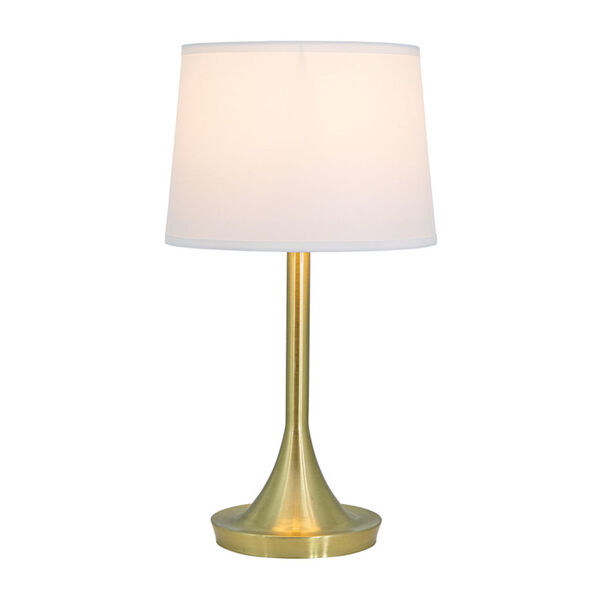 Bryce Yellow One-Light Table Lamp, image 1