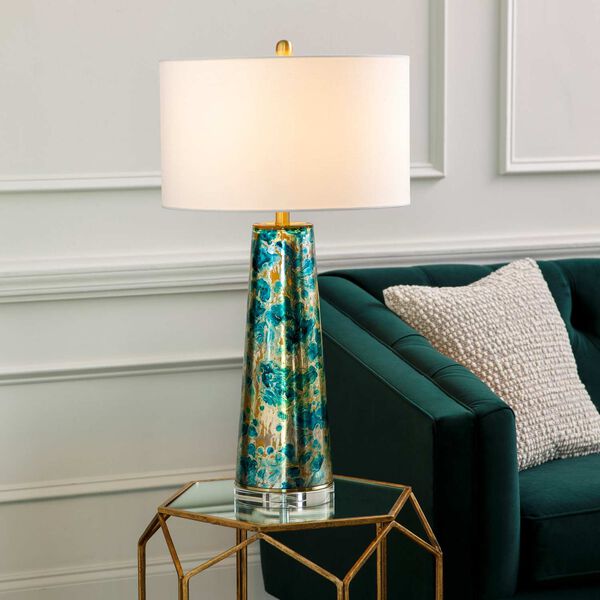 Hydesville Transparent One-Light Table Lamp, image 2