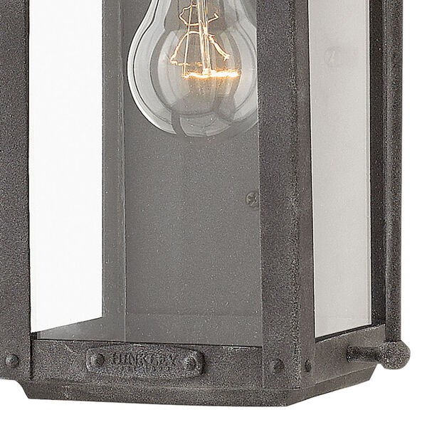Anchorage Aged Zinc One-Light Outdoor Wall Mount, image 5