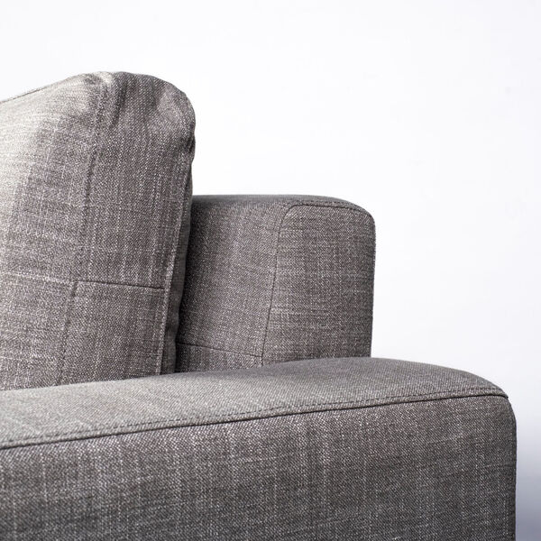 Colburne II Gray Upholstered Three Seater Sofa, image 6