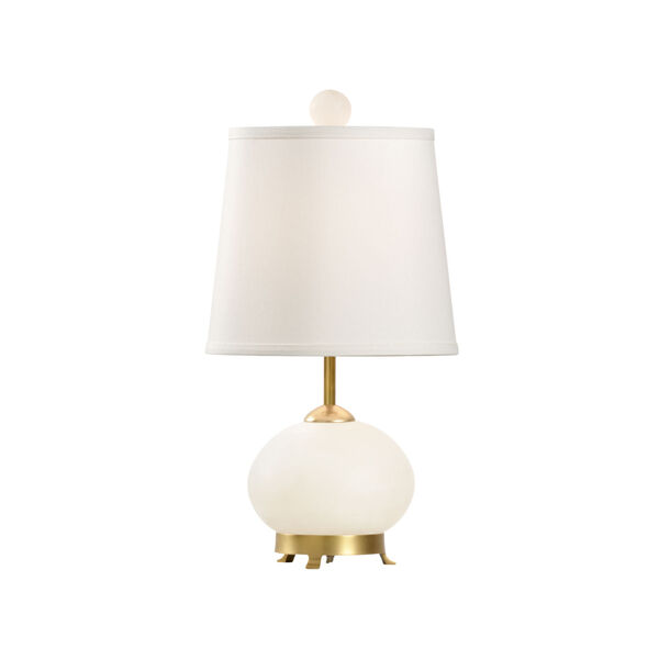 Eathon Natural White Table Lamp, image 1
