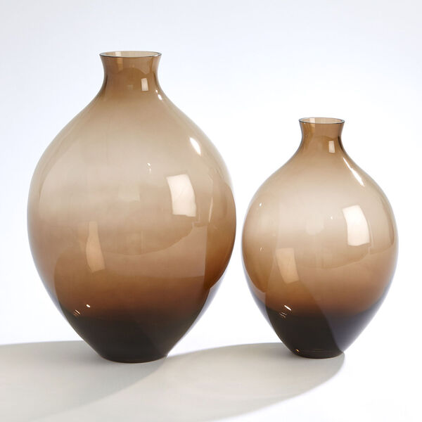 Amphora Topaz Small Glass Vase, image 3