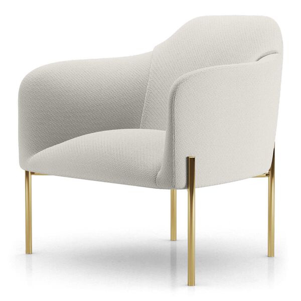 Savoy Birch Fabric Lounge Chair, image 2