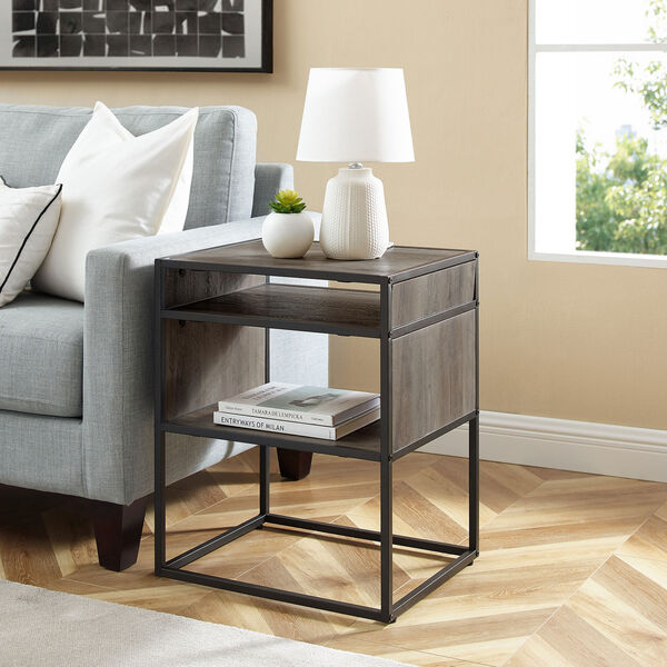 Grey Side Table, image 6