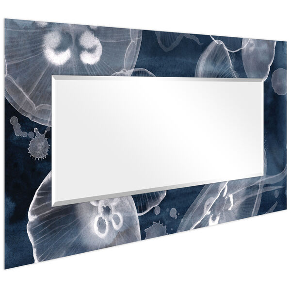 Moon Jellies Black 72 x 36-Inch Rectangular Beveled Floor Mirror, image 4