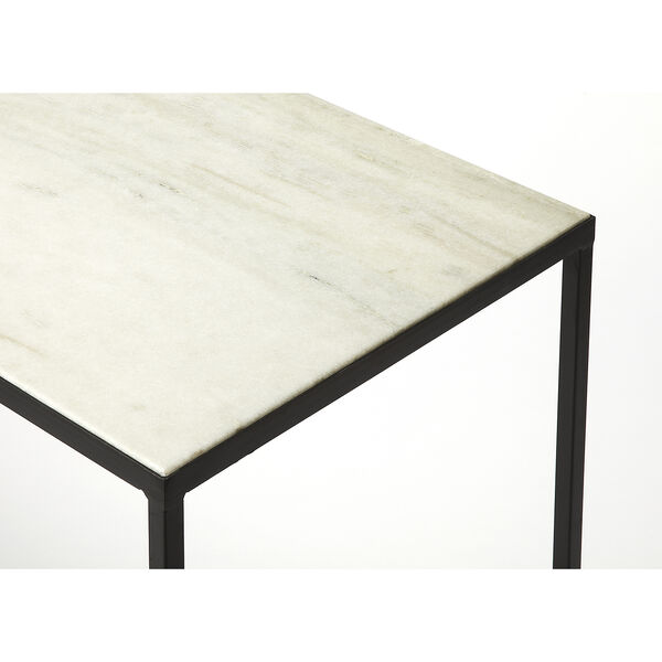 Phinney Marble and Metal Console Table, image 2