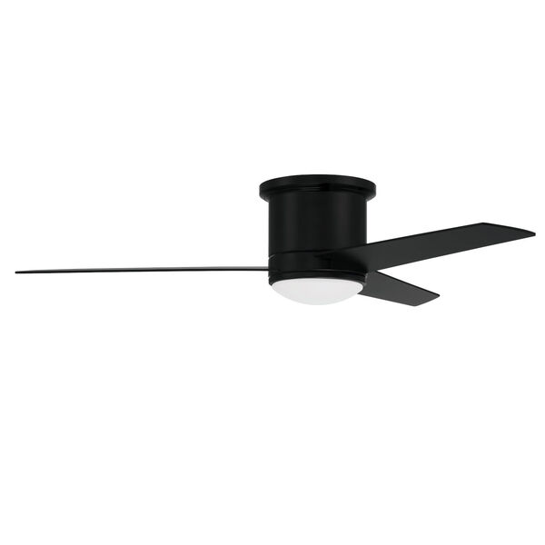 Cole Flat Black 52-Inch LED Ceiling Fan, image 1