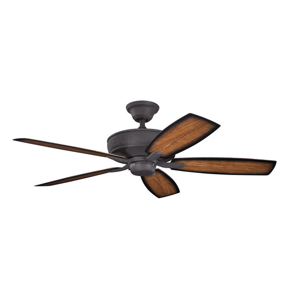 Monarch II Patio Distressed Black Indoor and Outdoor Ceiling Fan, image 1